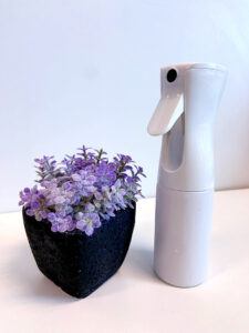 SCGP Flairosol, a refillable spray package that delivers very fine mist without making more waste