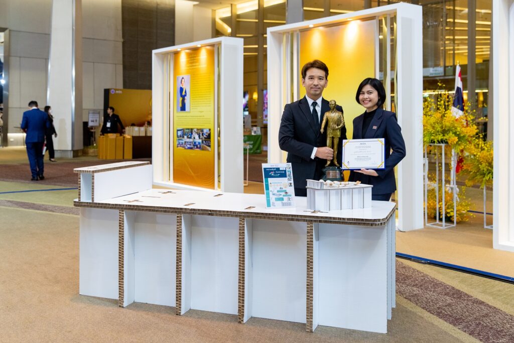 SCG Foundation and SCGP receive NIA Award for Designing Paper Bed for Mobile Med Units; Emphasizing Creativity, Functionality, and Inequality Reduction