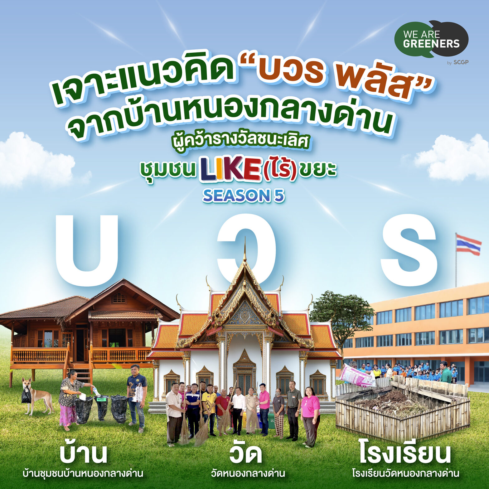 บวร บ้าน วัด โรงเรียน