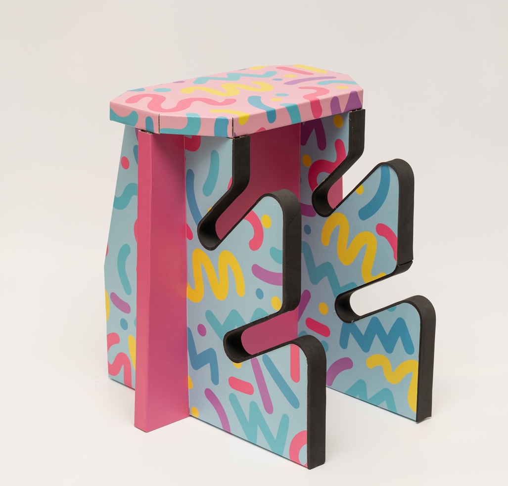 SCGP Mini SK8 Shelf: a super-cool, portable paper shelf