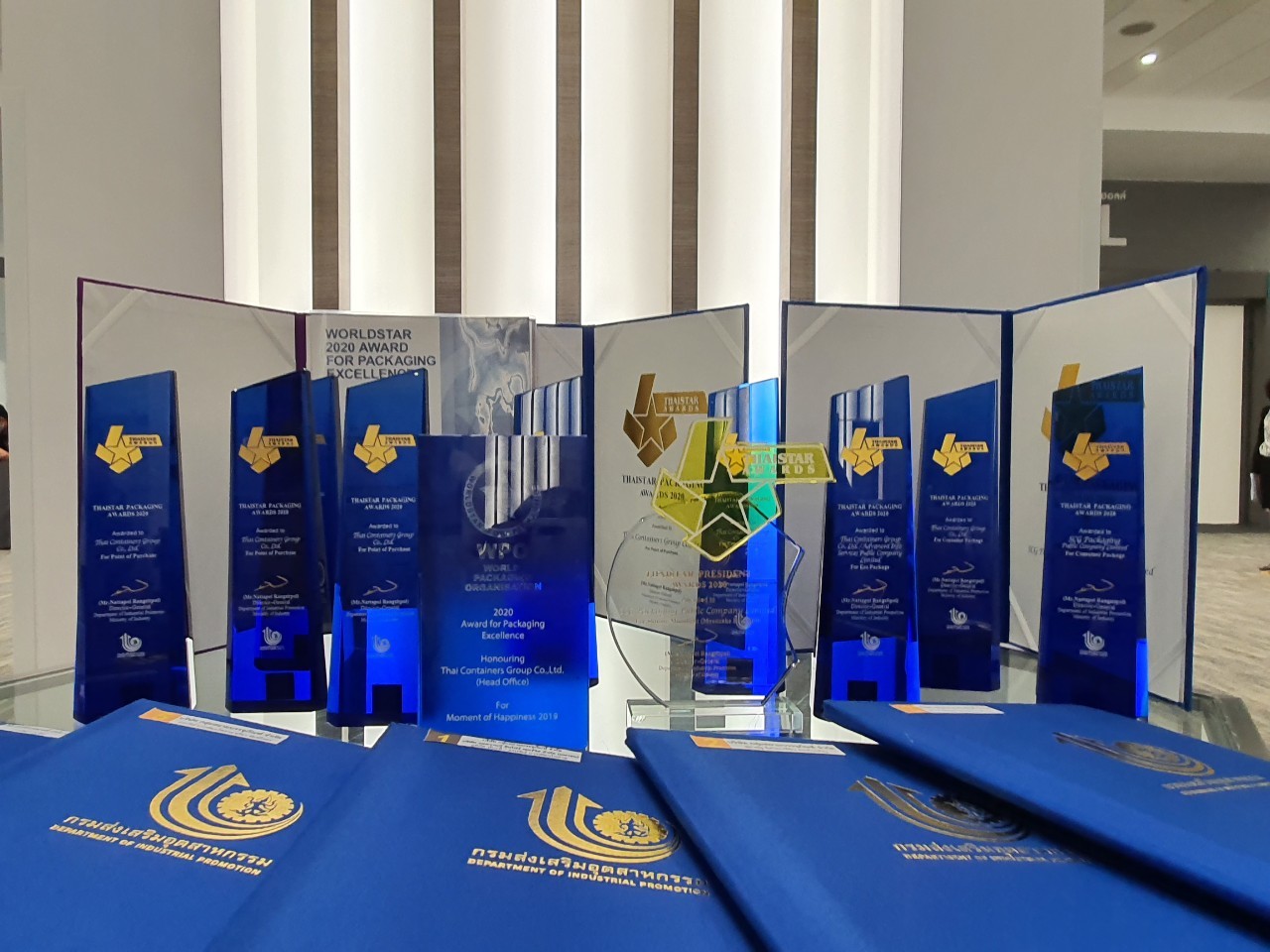 SCGP Team of designers won packaging design awards from WorldStar Awards 2020 and ThaiStar Packaging Awards 2020
