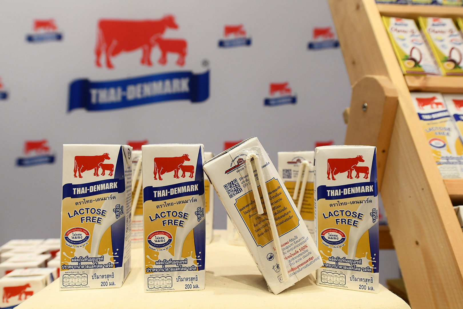 Fest paper straws from SCGP are selected by Thai-Denmark, the first UHT milk that uses Paper Straws from Thai manufacturer for better and more sustainable environment