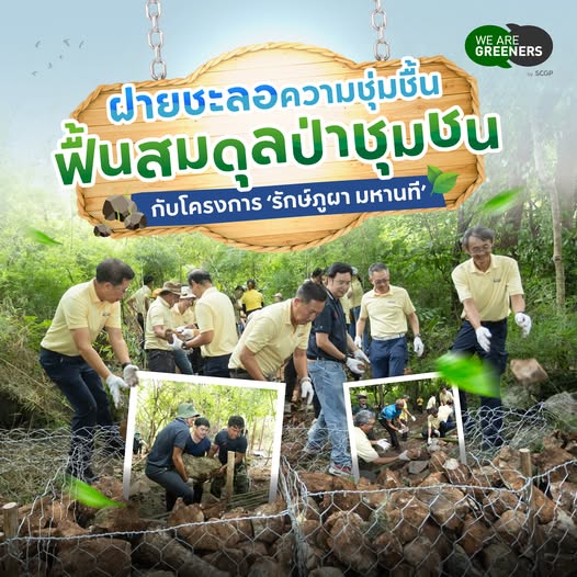 check dam ฝายชะลอน้ำ