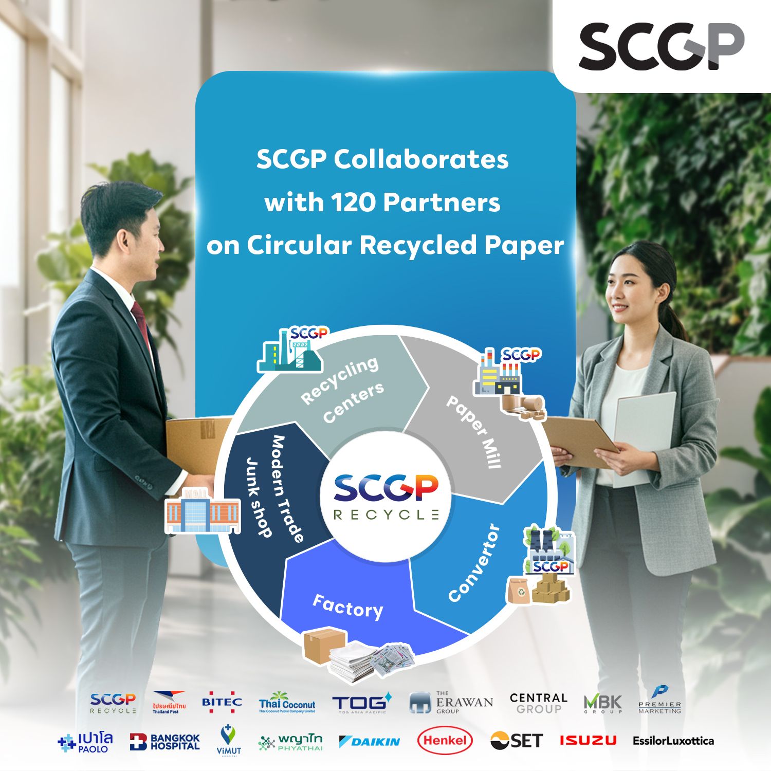 Old for New project by SCGP Recycle