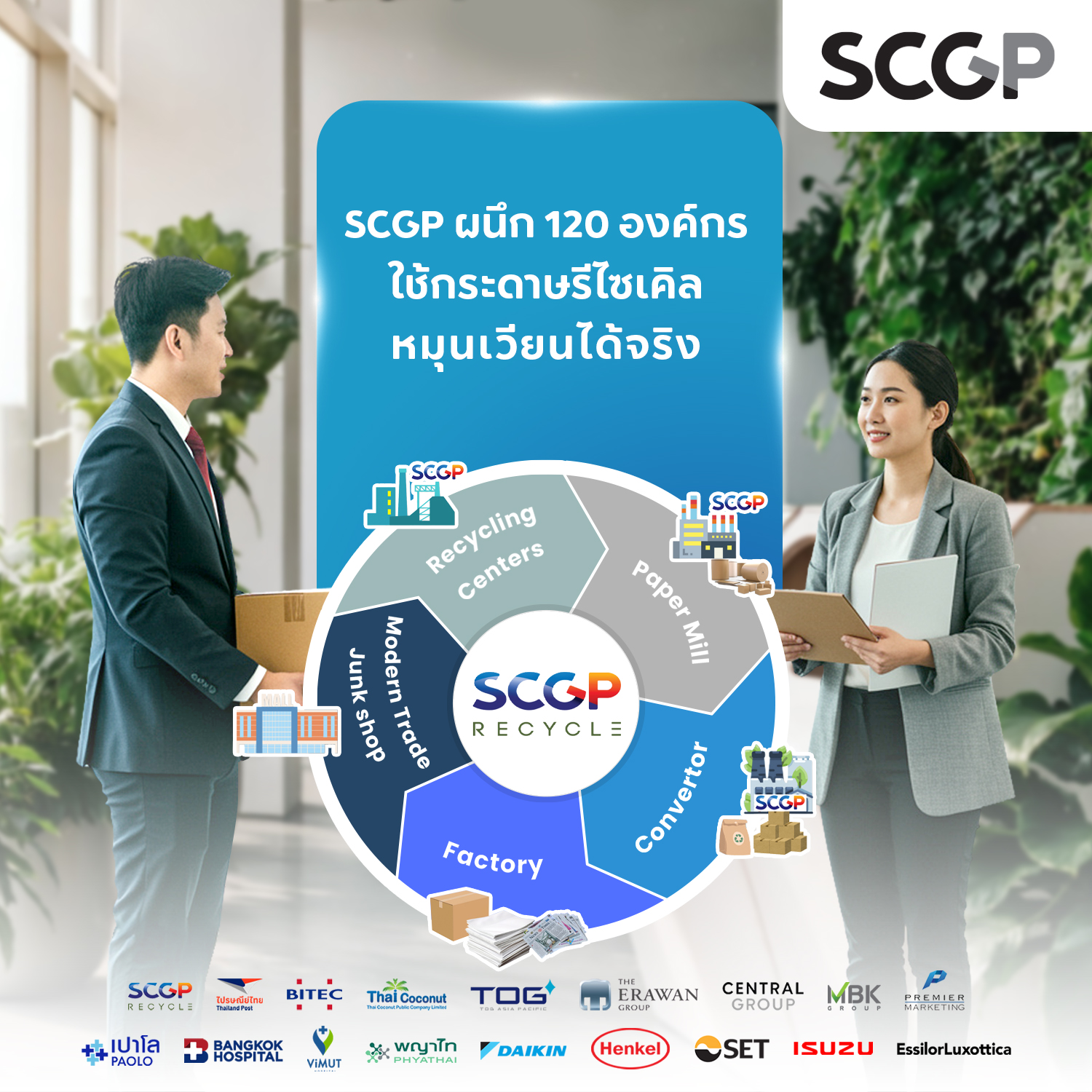 Old for New โดย SCGP Recycle