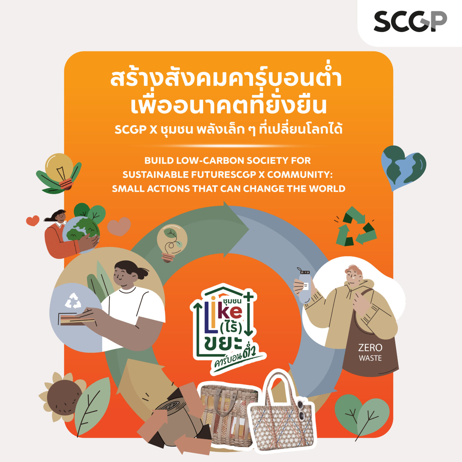 Scgp Building Build Low-Carbon Society for Sustainable Future SCGP x Community: Small ...
